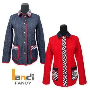 Landi Fancy | M | Reversible Trapuntino Quilted Crinkle Jacket Made in Italy